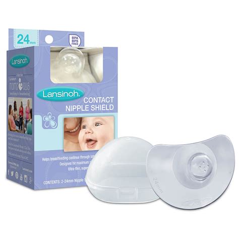 Lansinoh Contact Nipple Shields 24mm